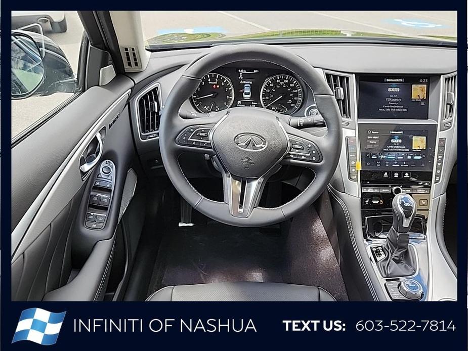 new 2024 INFINITI Q50 car, priced at $47,340