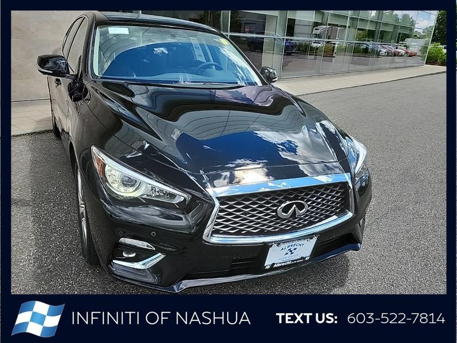 new 2024 INFINITI Q50 car, priced at $47,340