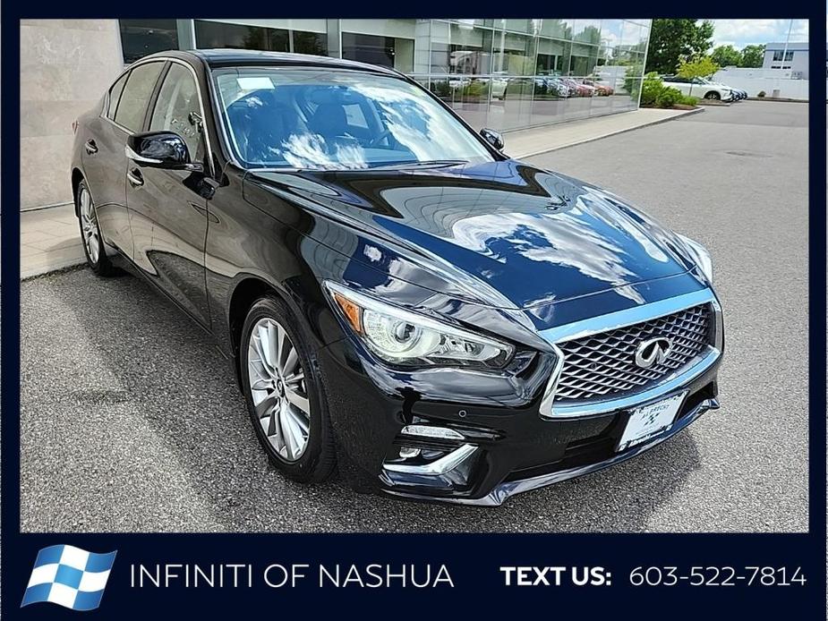 new 2024 INFINITI Q50 car, priced at $47,340