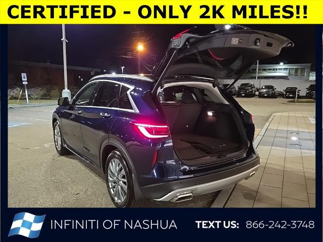 used 2025 INFINITI QX50 car, priced at $39,900