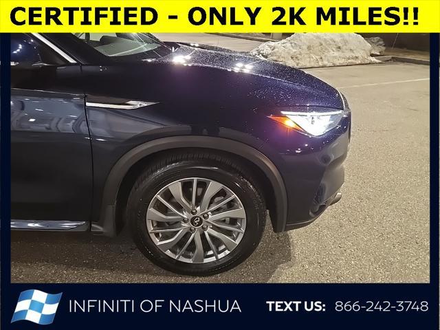 used 2025 INFINITI QX50 car, priced at $39,900