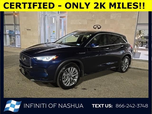 used 2025 INFINITI QX50 car, priced at $39,900