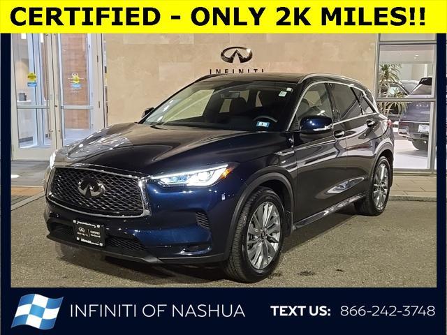 used 2025 INFINITI QX50 car, priced at $39,900