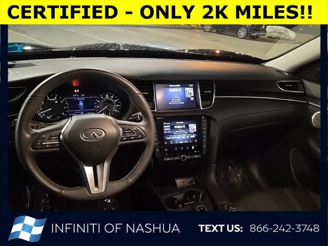 used 2025 INFINITI QX50 car, priced at $39,900