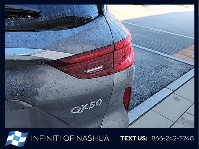 new 2025 INFINITI QX50 car, priced at $43,093