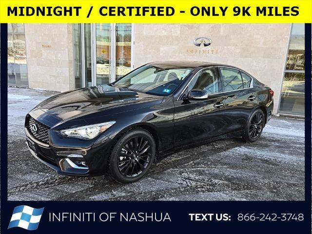 used 2024 INFINITI Q50 car, priced at $35,700