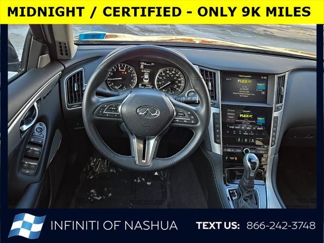 used 2024 INFINITI Q50 car, priced at $35,700