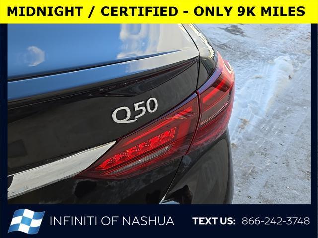 used 2024 INFINITI Q50 car, priced at $35,700