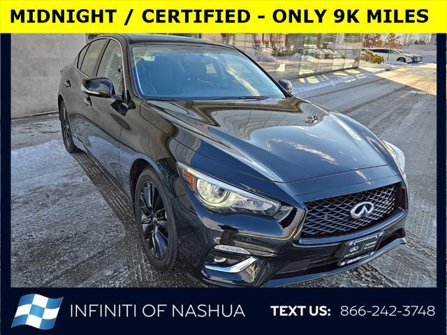 used 2024 INFINITI Q50 car, priced at $35,700