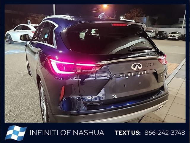 new 2025 INFINITI QX50 car, priced at $46,704