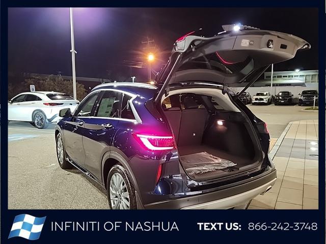 new 2025 INFINITI QX50 car, priced at $46,704