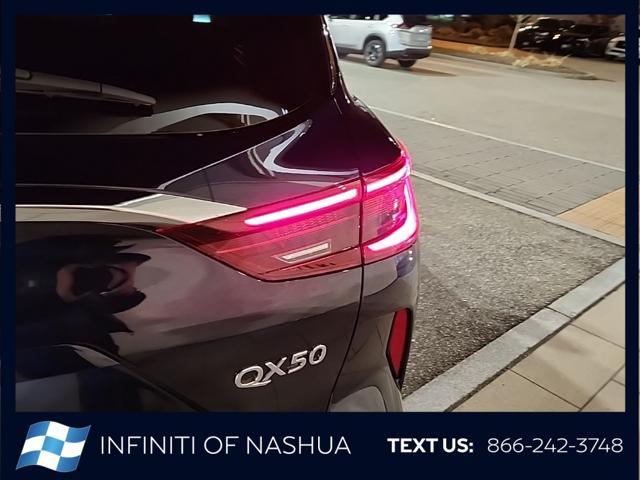 new 2025 INFINITI QX50 car, priced at $46,704