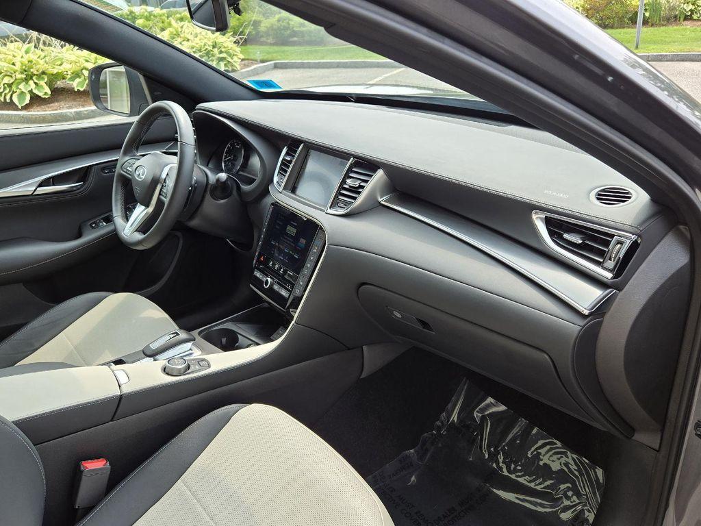 used 2025 INFINITI QX55 car, priced at $46,270