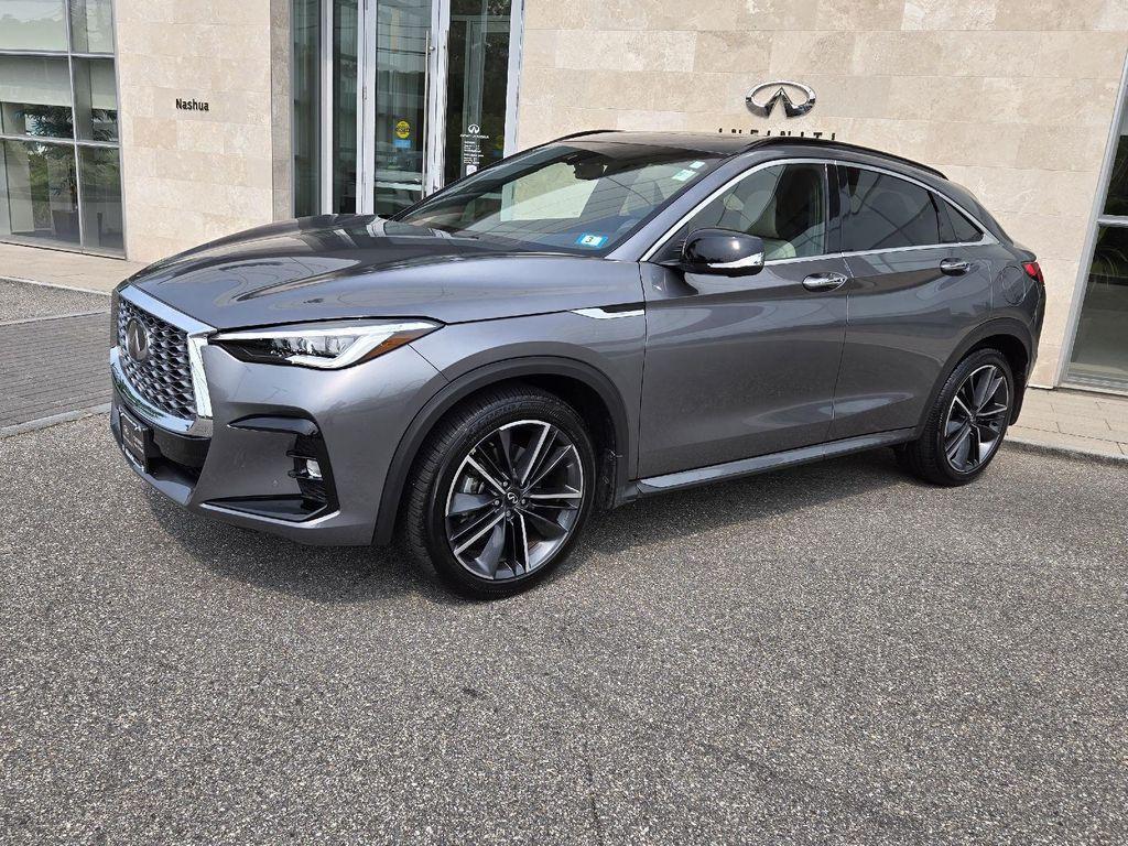 used 2025 INFINITI QX55 car, priced at $46,270