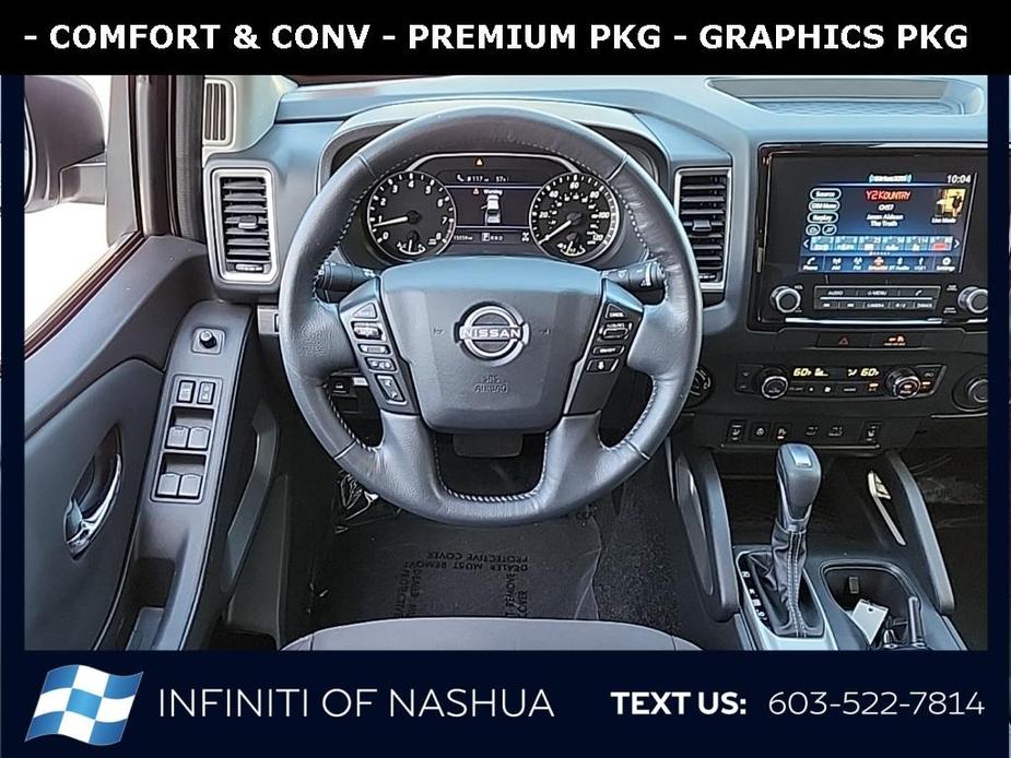 used 2022 Nissan Frontier car, priced at $30,400