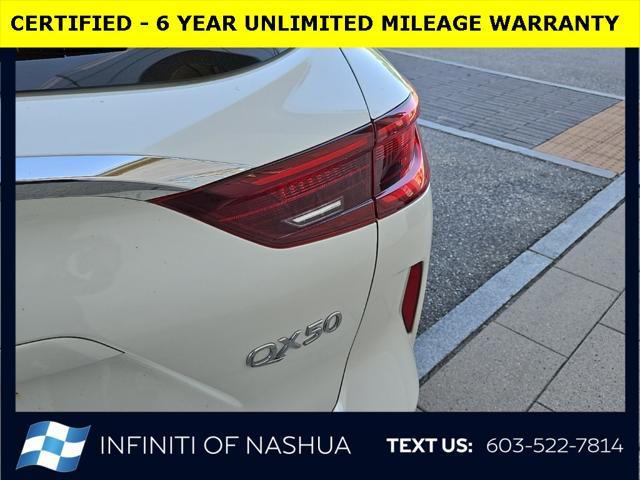 used 2022 INFINITI QX50 car, priced at $29,500