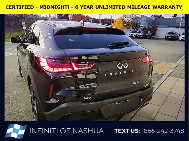 used 2022 INFINITI QX55 car, priced at $34,277