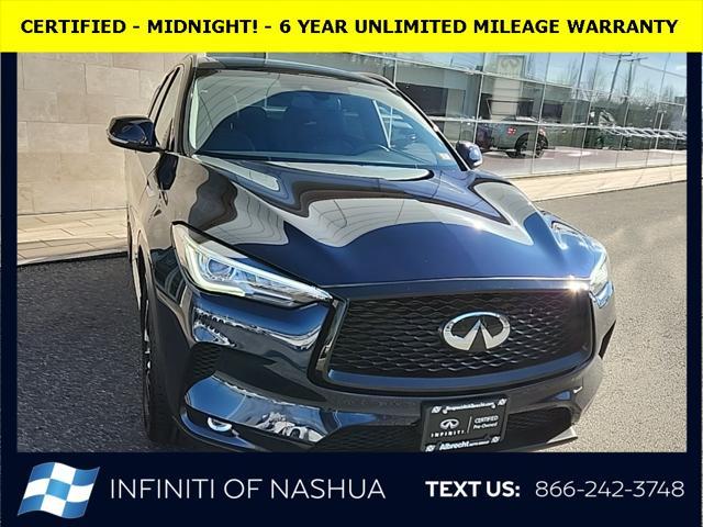 used 2021 INFINITI QX50 car, priced at $28,777