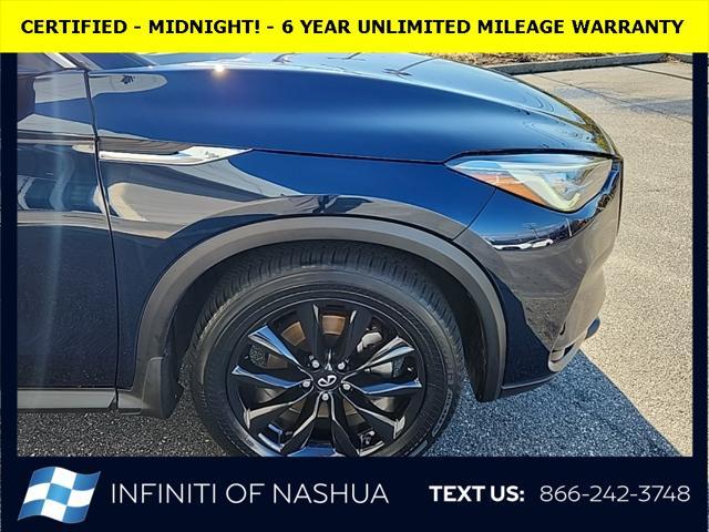 used 2021 INFINITI QX50 car, priced at $28,777