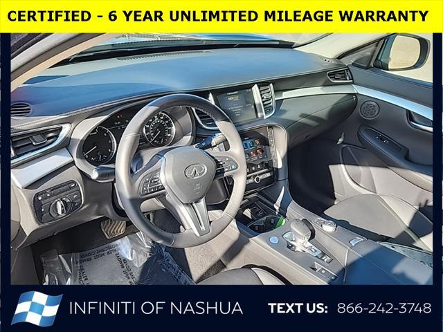 used 2021 INFINITI QX50 car, priced at $25,900