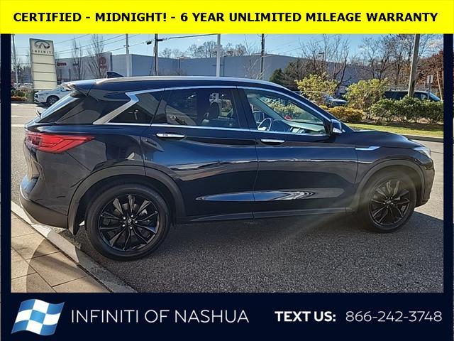 used 2021 INFINITI QX50 car, priced at $28,777