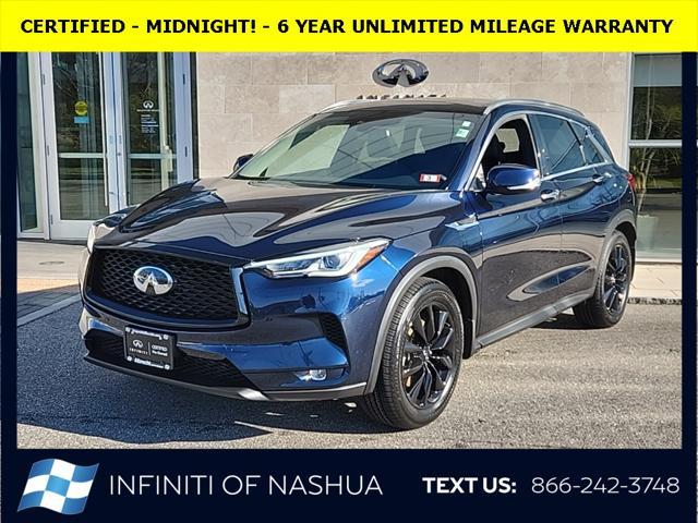 used 2021 INFINITI QX50 car, priced at $28,777