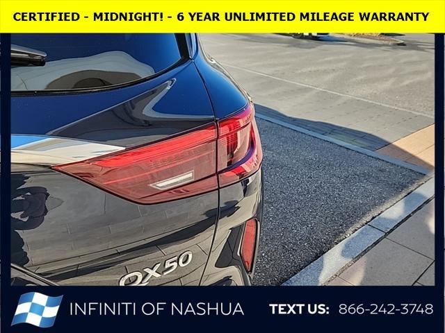 used 2021 INFINITI QX50 car, priced at $28,777