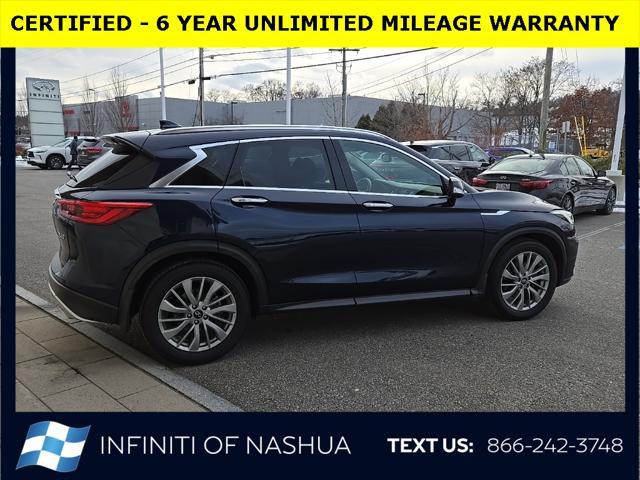 used 2021 INFINITI QX50 car, priced at $25,900