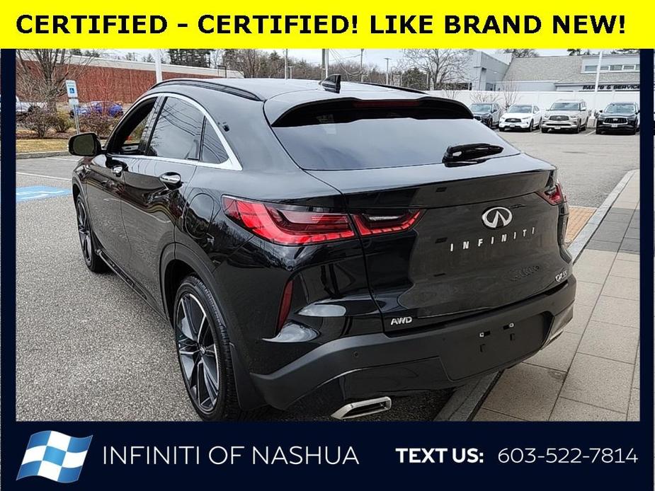 used 2023 INFINITI QX55 car, priced at $47,220