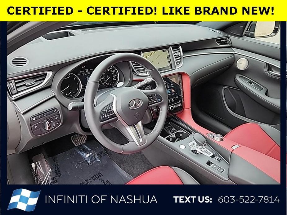 used 2023 INFINITI QX55 car, priced at $47,220