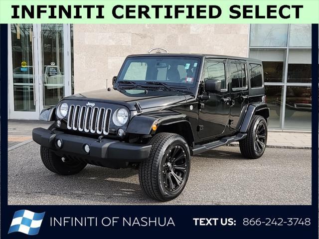 used 2016 Jeep Wrangler Unlimited car, priced at $23,270