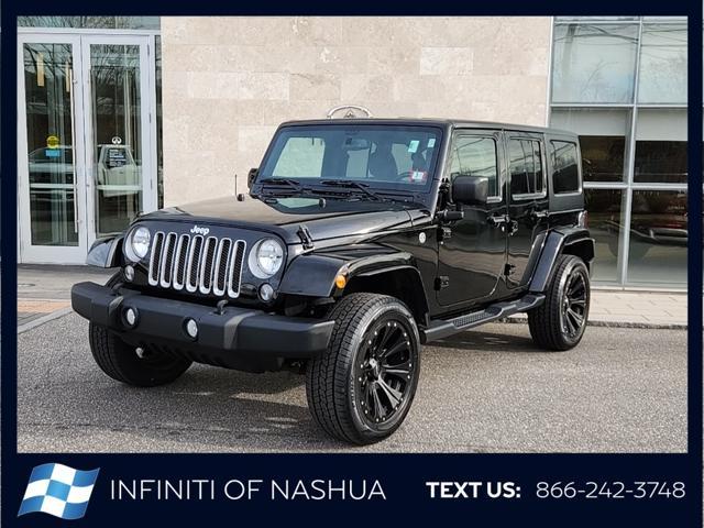 used 2016 Jeep Wrangler Unlimited car, priced at $24,270