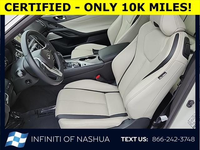 used 2022 INFINITI Q60 car, priced at $39,900