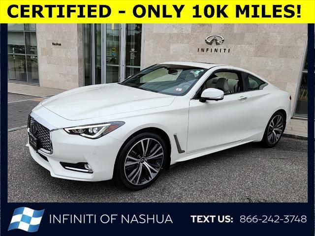 used 2022 INFINITI Q60 car, priced at $39,900