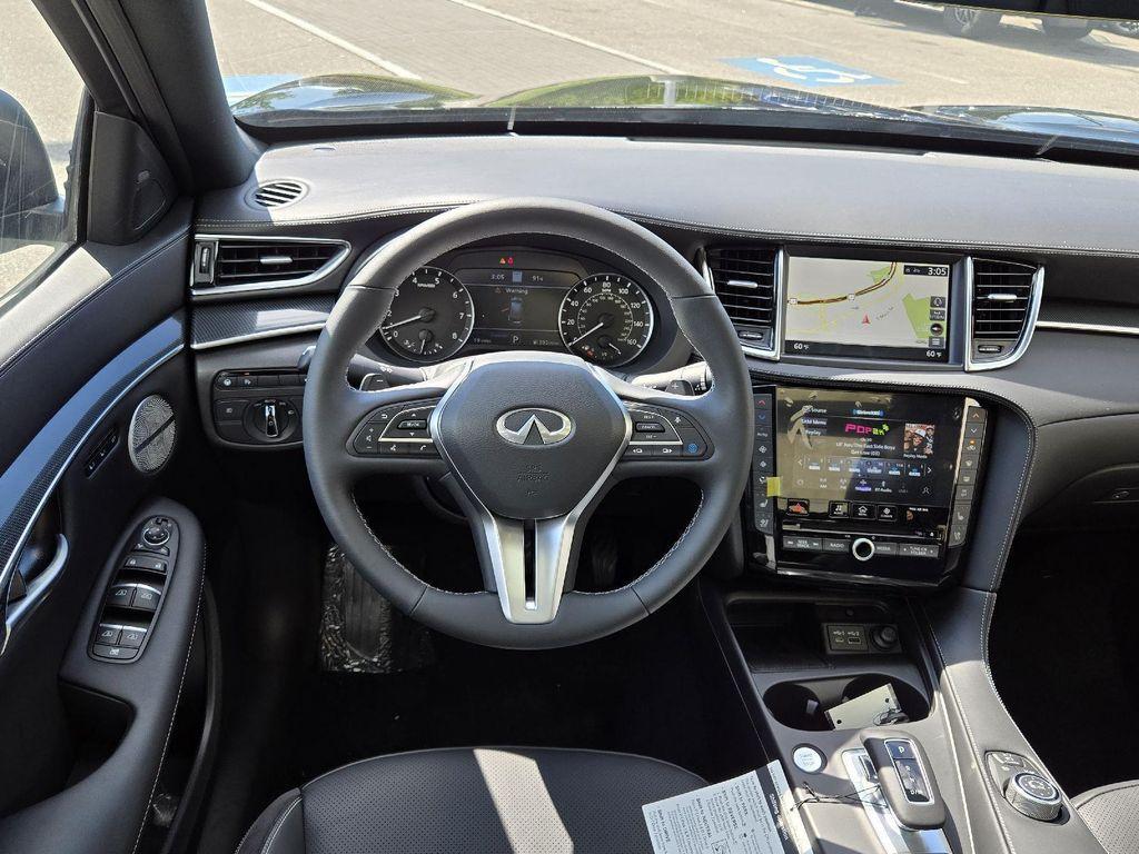 new 2025 INFINITI QX50 car, priced at $45,533