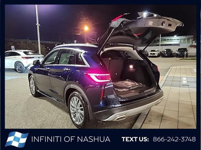 new 2025 INFINITI QX50 car, priced at $46,704