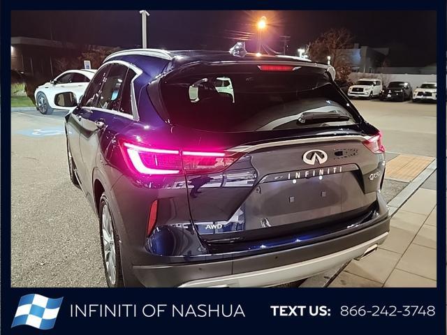 new 2025 INFINITI QX50 car, priced at $46,704