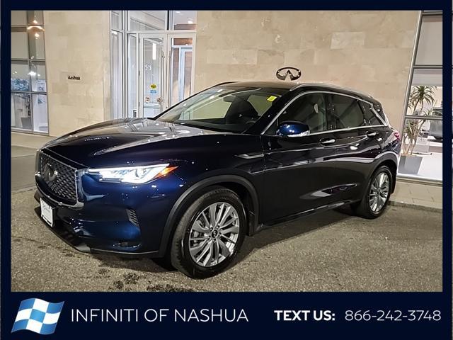 new 2025 INFINITI QX50 car, priced at $46,704