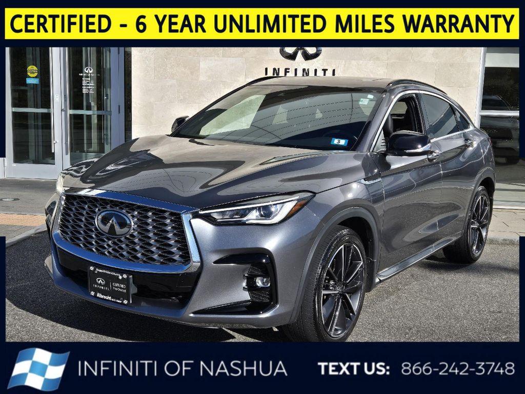 used 2023 INFINITI QX55 car, priced at $31,470