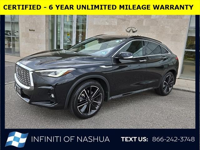 used 2022 INFINITI QX55 car, priced at $32,277