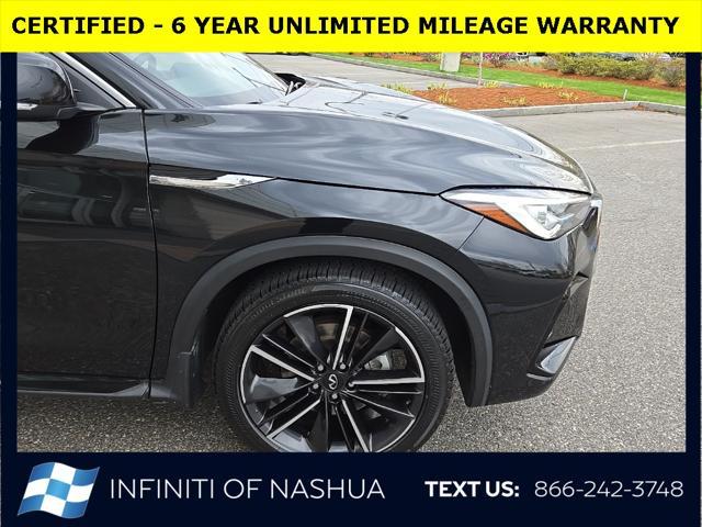 used 2022 INFINITI QX55 car, priced at $32,277