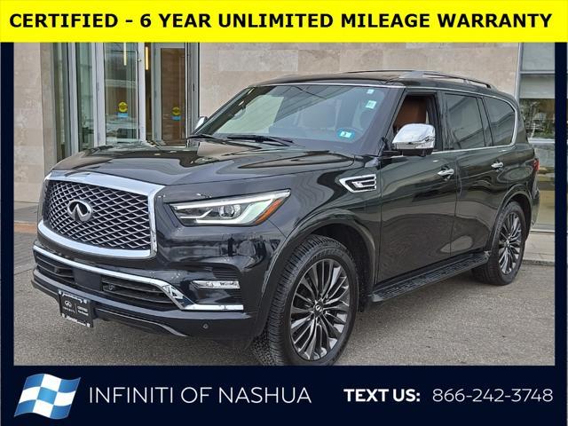 used 2023 INFINITI QX80 car, priced at $59,700