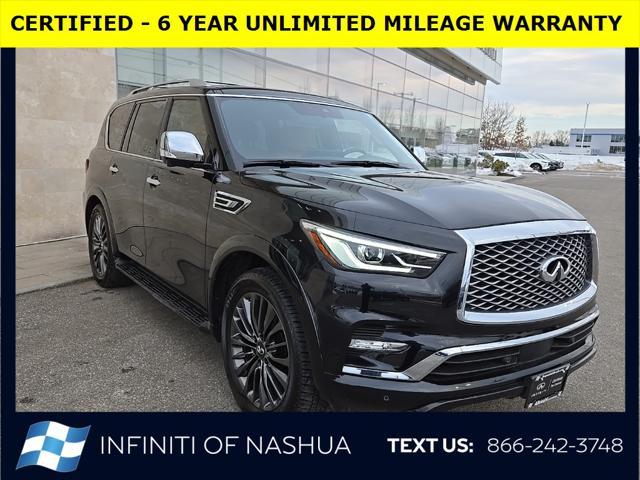 used 2023 INFINITI QX80 car, priced at $59,700