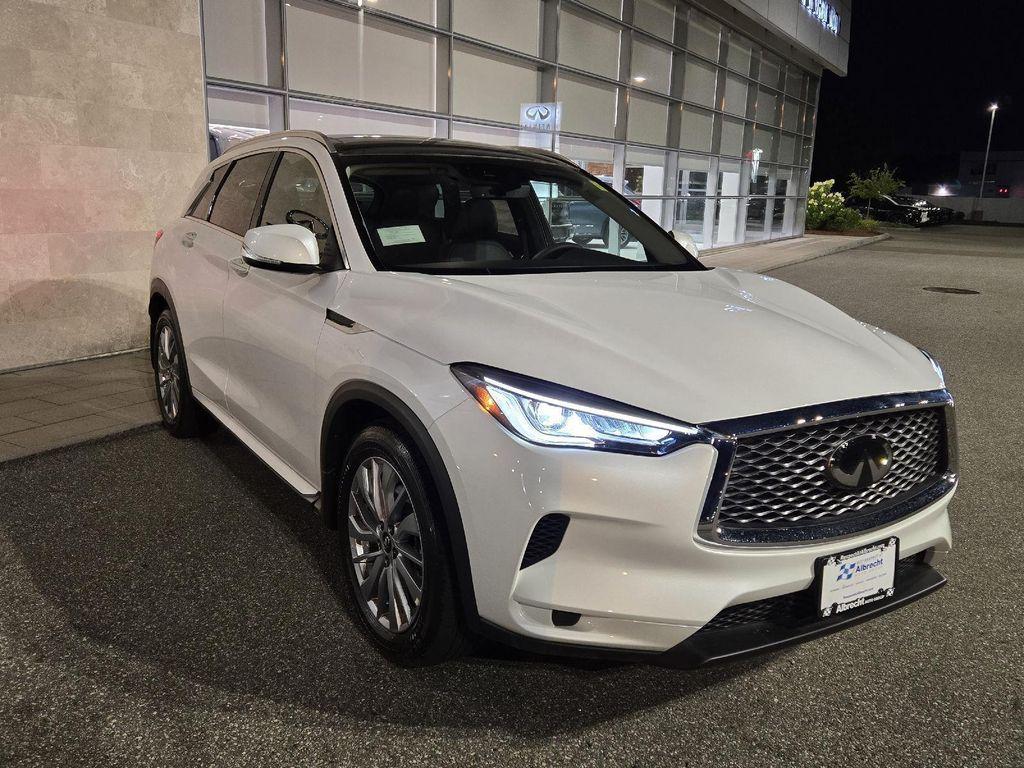 new 2025 INFINITI QX50 car, priced at $47,318