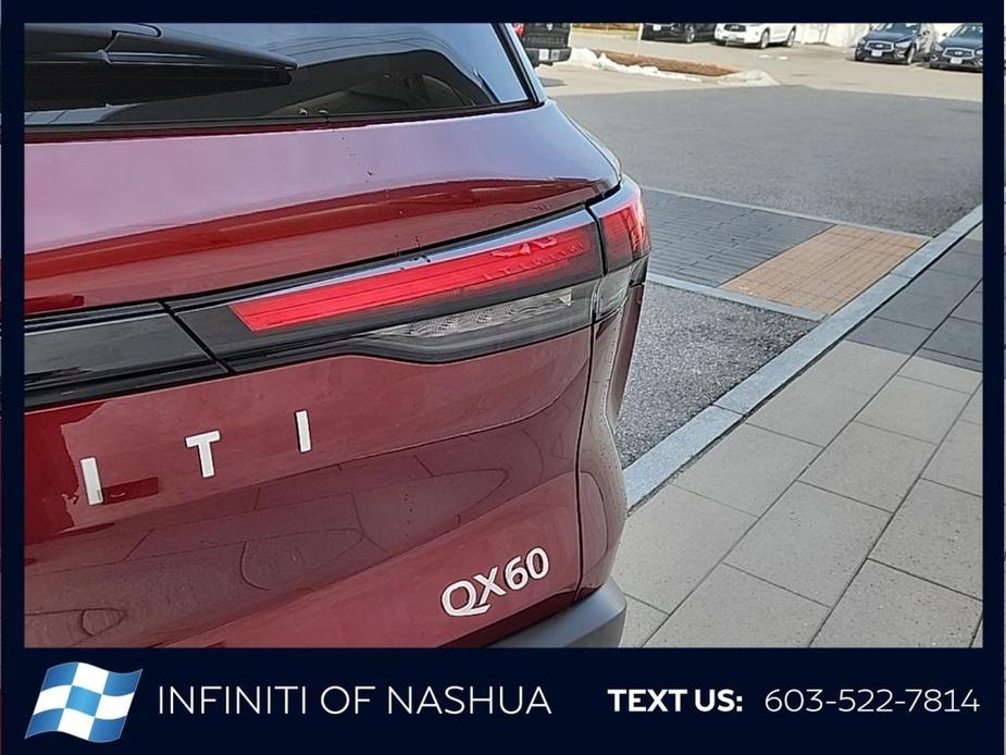 new 2024 INFINITI QX60 car, priced at $57,576