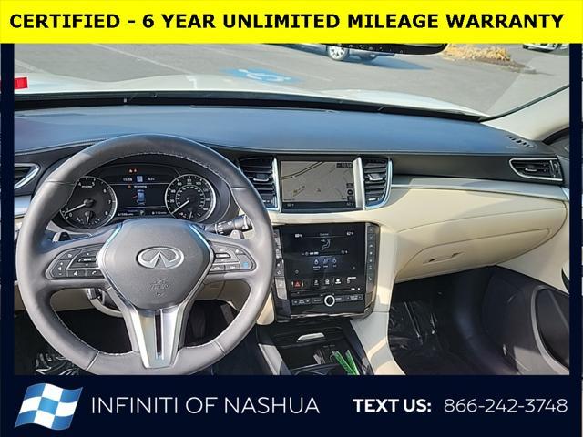 used 2021 INFINITI QX50 car, priced at $28,700