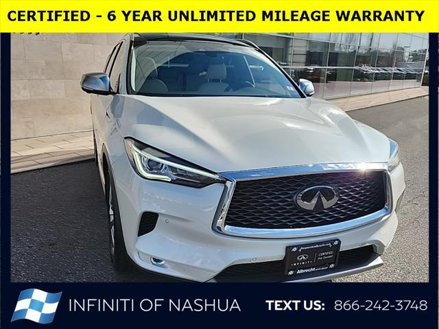 used 2021 INFINITI QX50 car, priced at $28,700