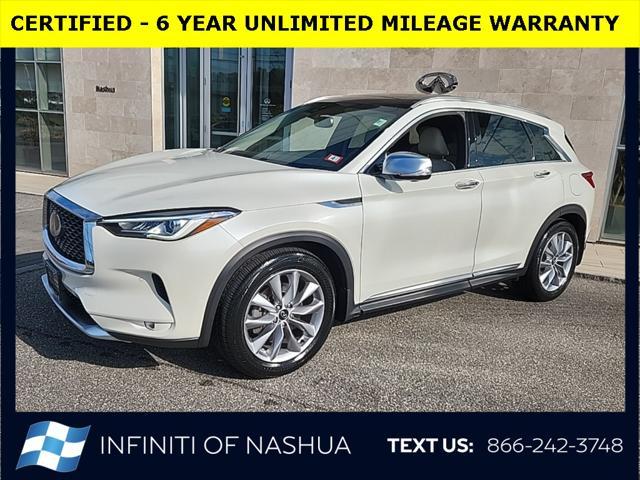 used 2021 INFINITI QX50 car, priced at $28,700