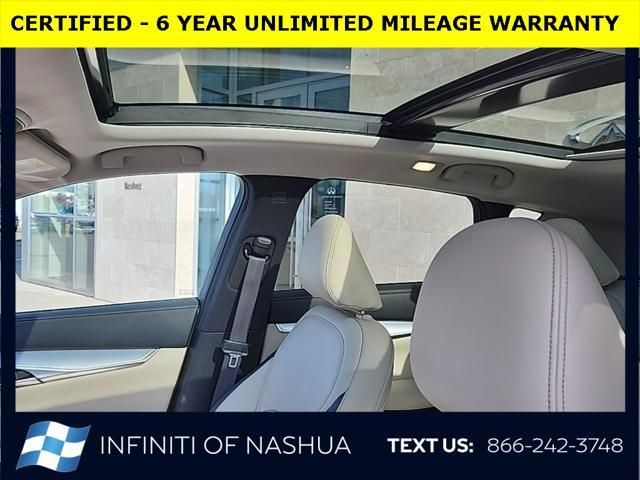 used 2021 INFINITI QX50 car, priced at $28,700