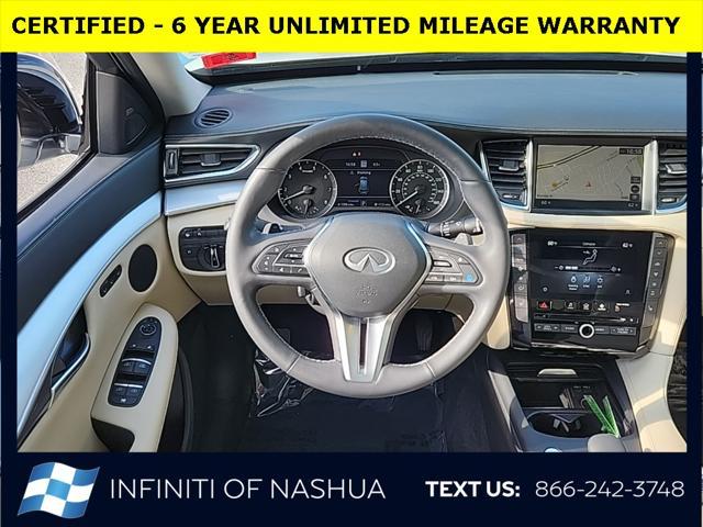 used 2021 INFINITI QX50 car, priced at $28,700